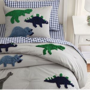 Pottery barn kids Candlewick Dino Comforter twin dinosaur